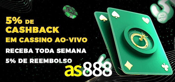 Promoções do cassino ao Vivo as888